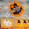 Halloween Pumpkin String Lights – 20 LED, 9.8FT, 8 Modes, Battery Operated, Waterproof, Indoor/Outdoor Halloween Decorations